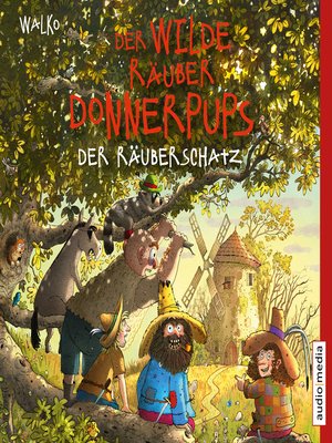 cover image of Der wilde Räuber Donnerpups – Der Räuberschatz